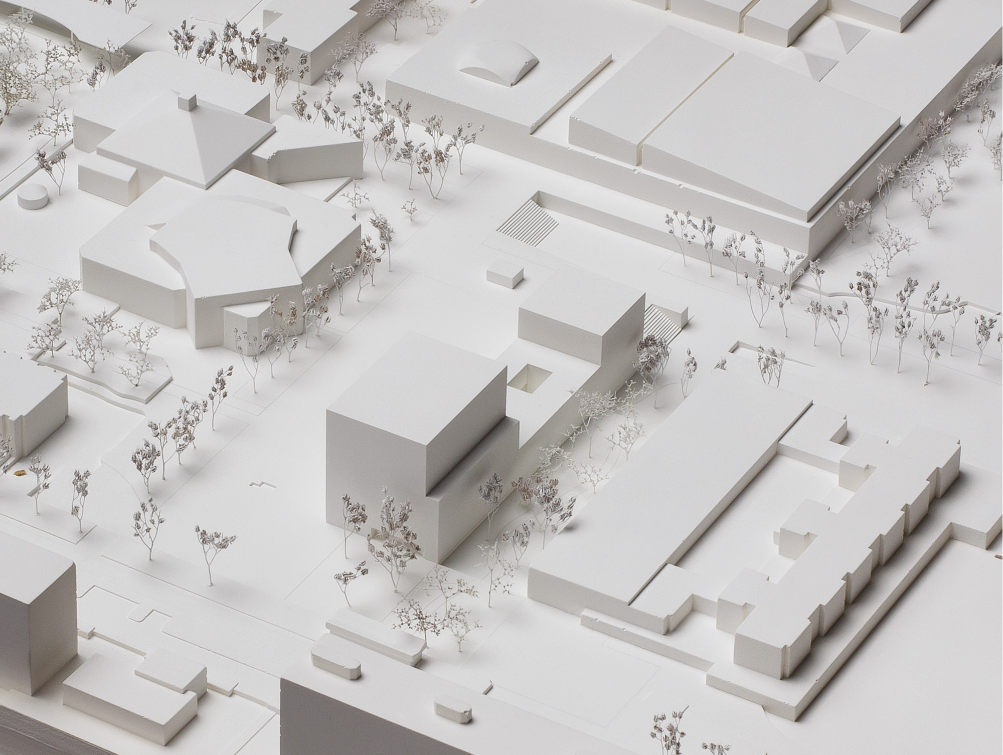 Maquette du Coeur de Cité