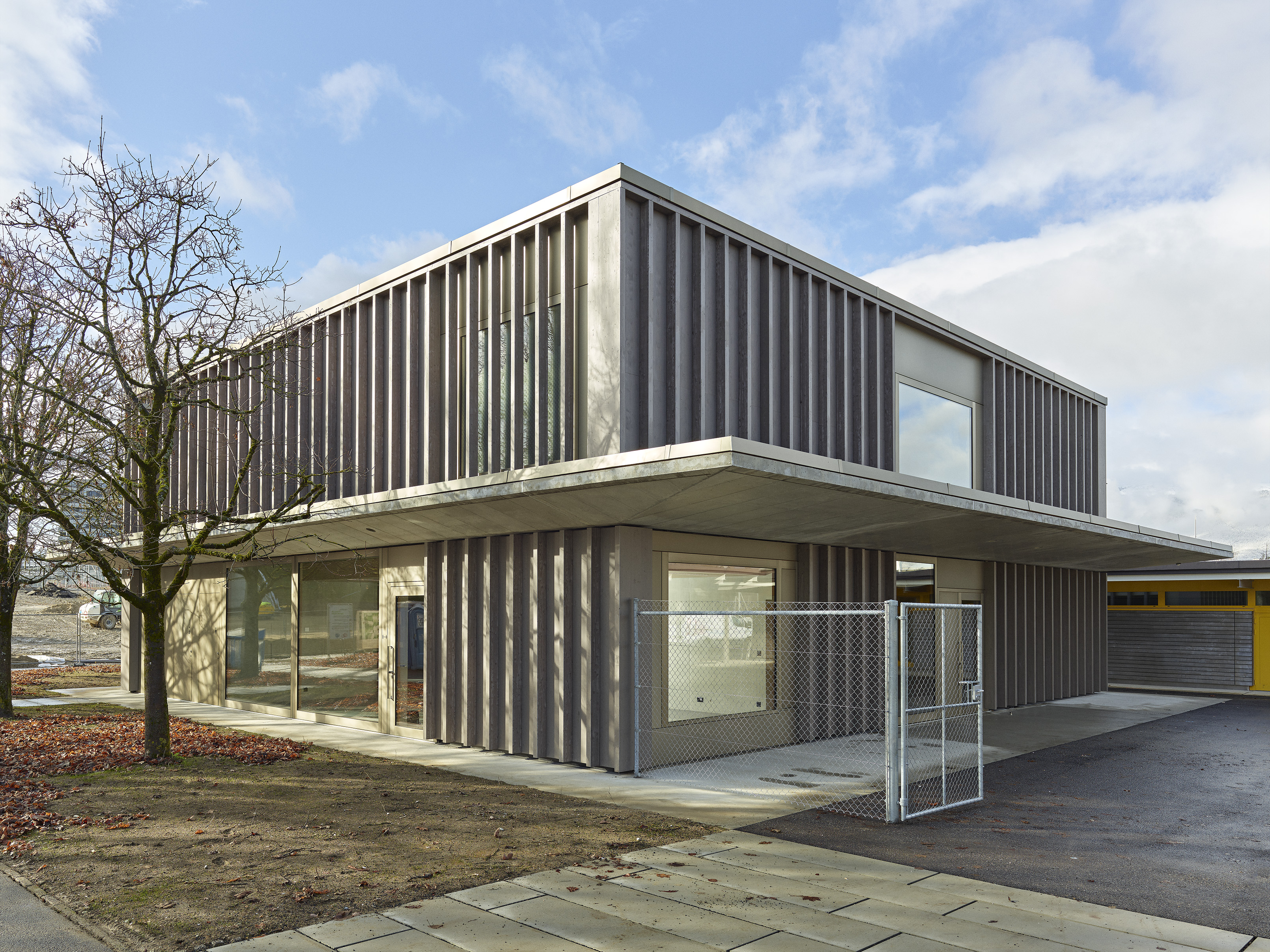 Vestiaires du centre sportif des Vergers