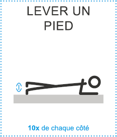 Lever un pied