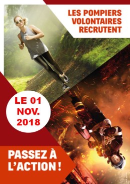 Les pompiers de Meyrin recrutent !