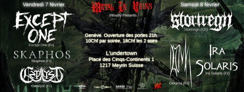 affiche metal in veins