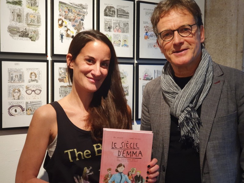 Eric Burnand et Fanny Vaucher