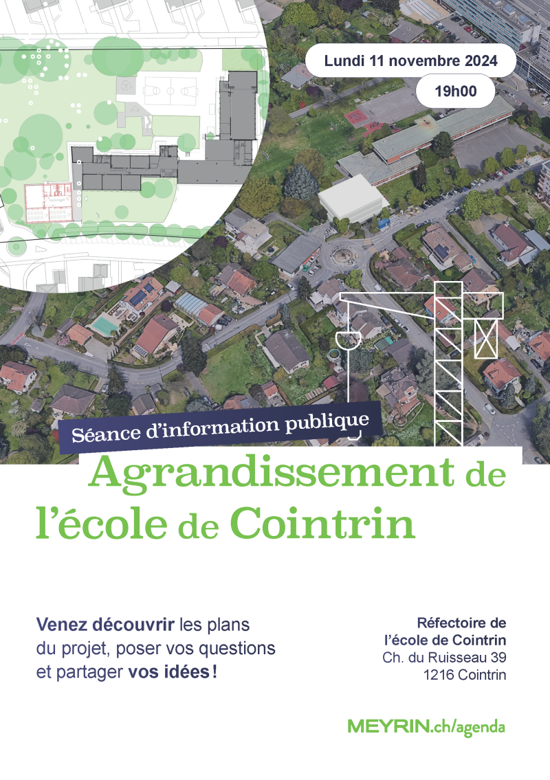 Agrandissement école de Cointrin